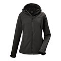 Killtec Softshell Jacket KOS 481 (Hood, windproof, water-repellent) black ladies